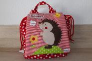 Kinderrucksack Igel mit Name