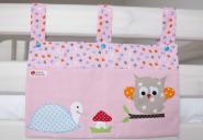 Bettasche-Schildkröte und Eule 