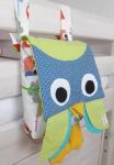 Pyjamatasche, Bett-Utensilo Eule 