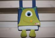 Pyjamatasche, Bett-Utensilo Monster 