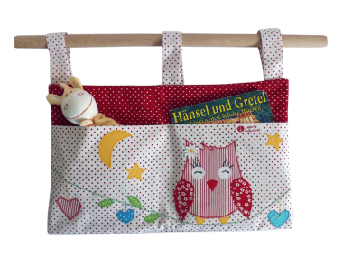 Bettasche-Eule mit Stern 