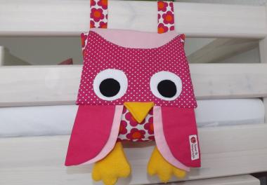 Pyjamatasche, Bett-Utensilo Eule 