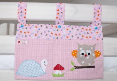 Bettasche-Schildkröte und Eule 