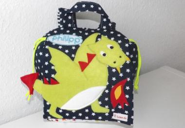 Kinderrucksack Drachen 