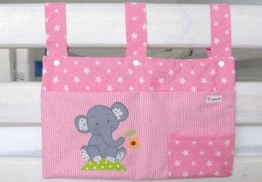 Betttasche Elefant 
