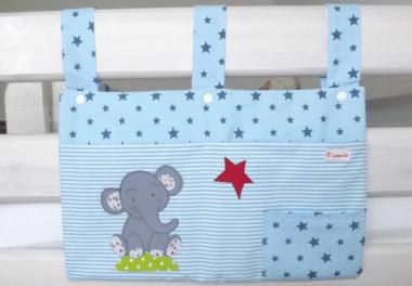 Betttasche Elefant 