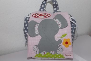 Rucksack Elefant grau 