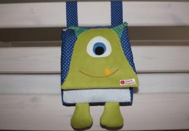 Pyjamatasche, Bett-Utensilo Monster 